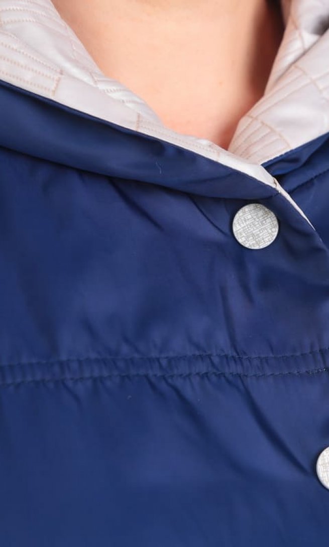 Куртка Diamant 1328 сине-серая