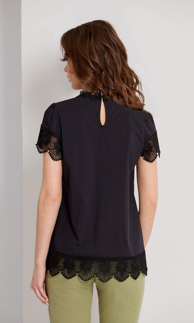 Блуза Eola 1651 черная