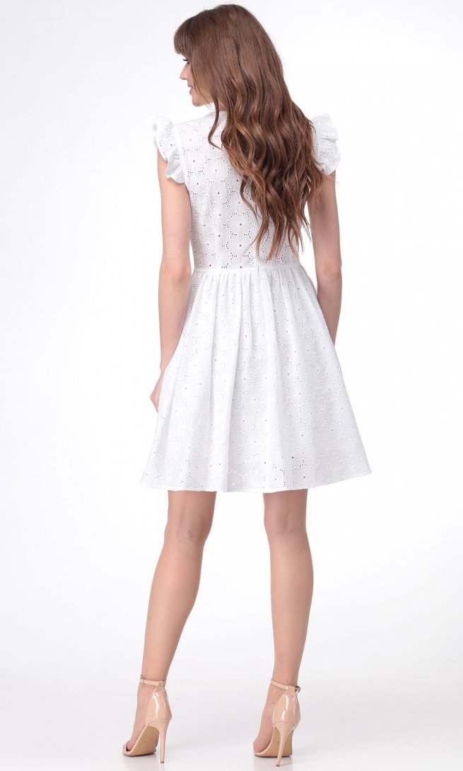Платье Ladis Line 1093 белое