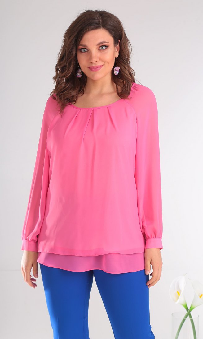 Блуза Мода Юрс 2359 розовая