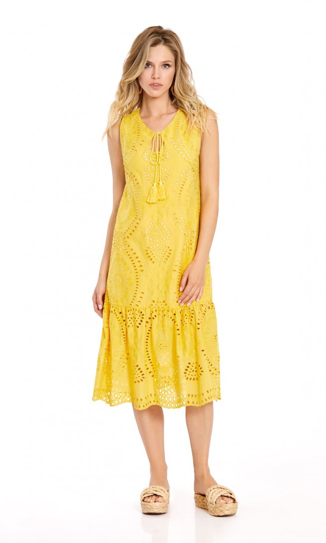 Платье Pirs 720 желтое
